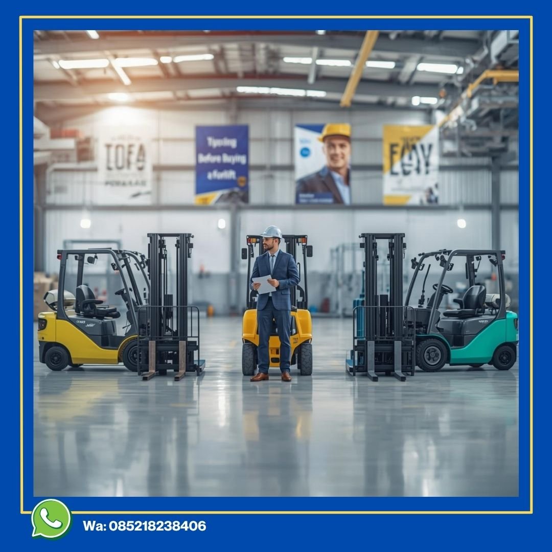 Jual forklift baru