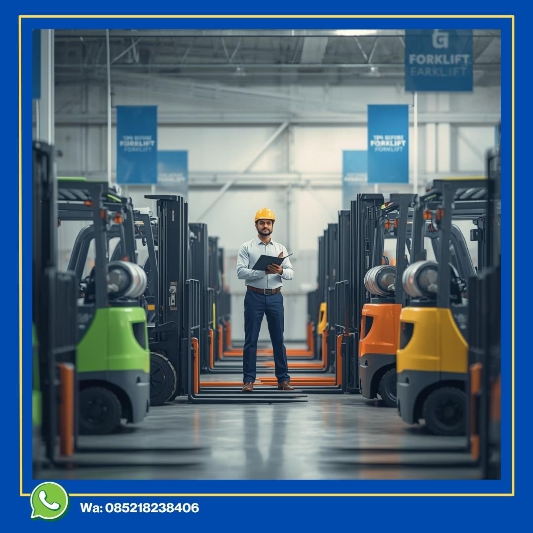 jual forklift murah