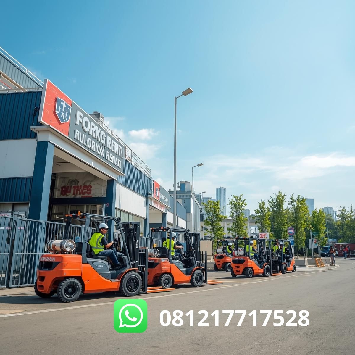 sewa forklift bulanan Surabaya