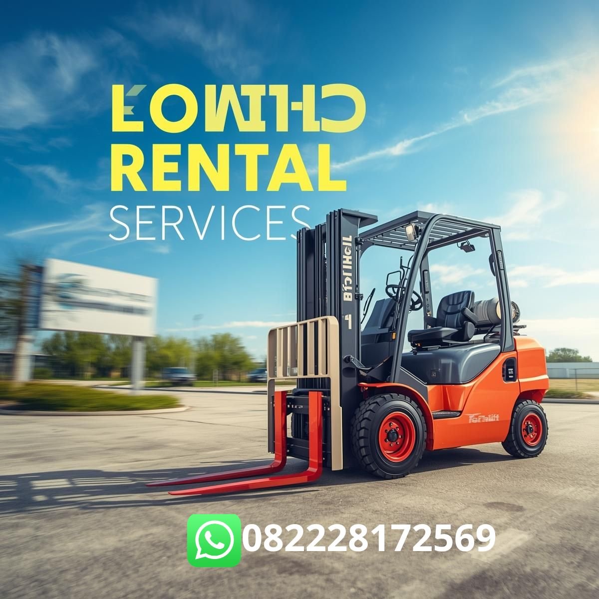Penyewaan forklift untuk gudang