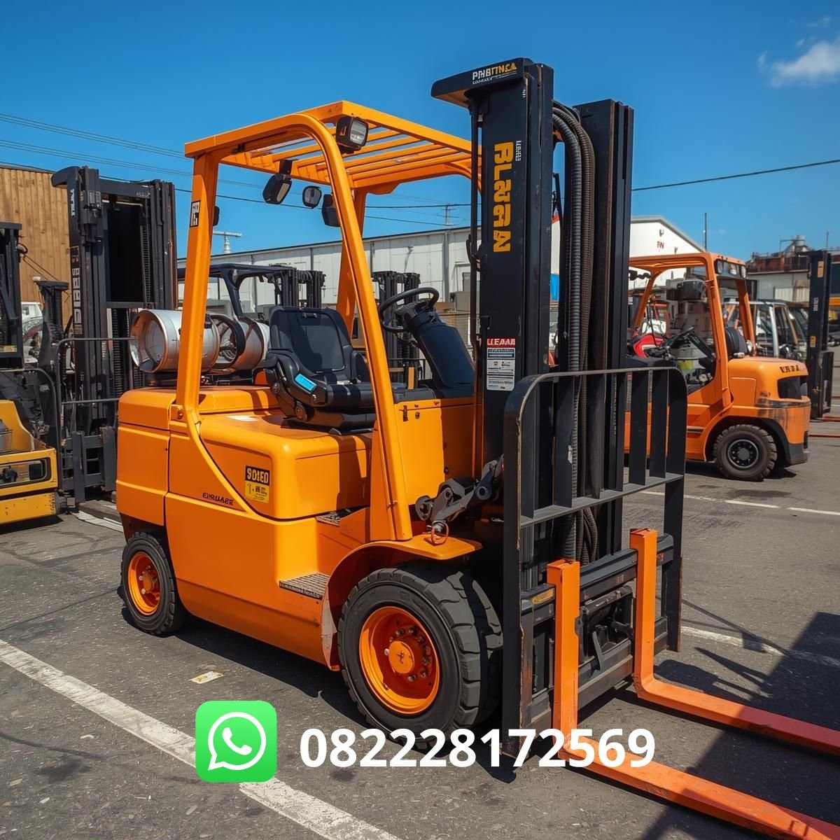 jual forklift second