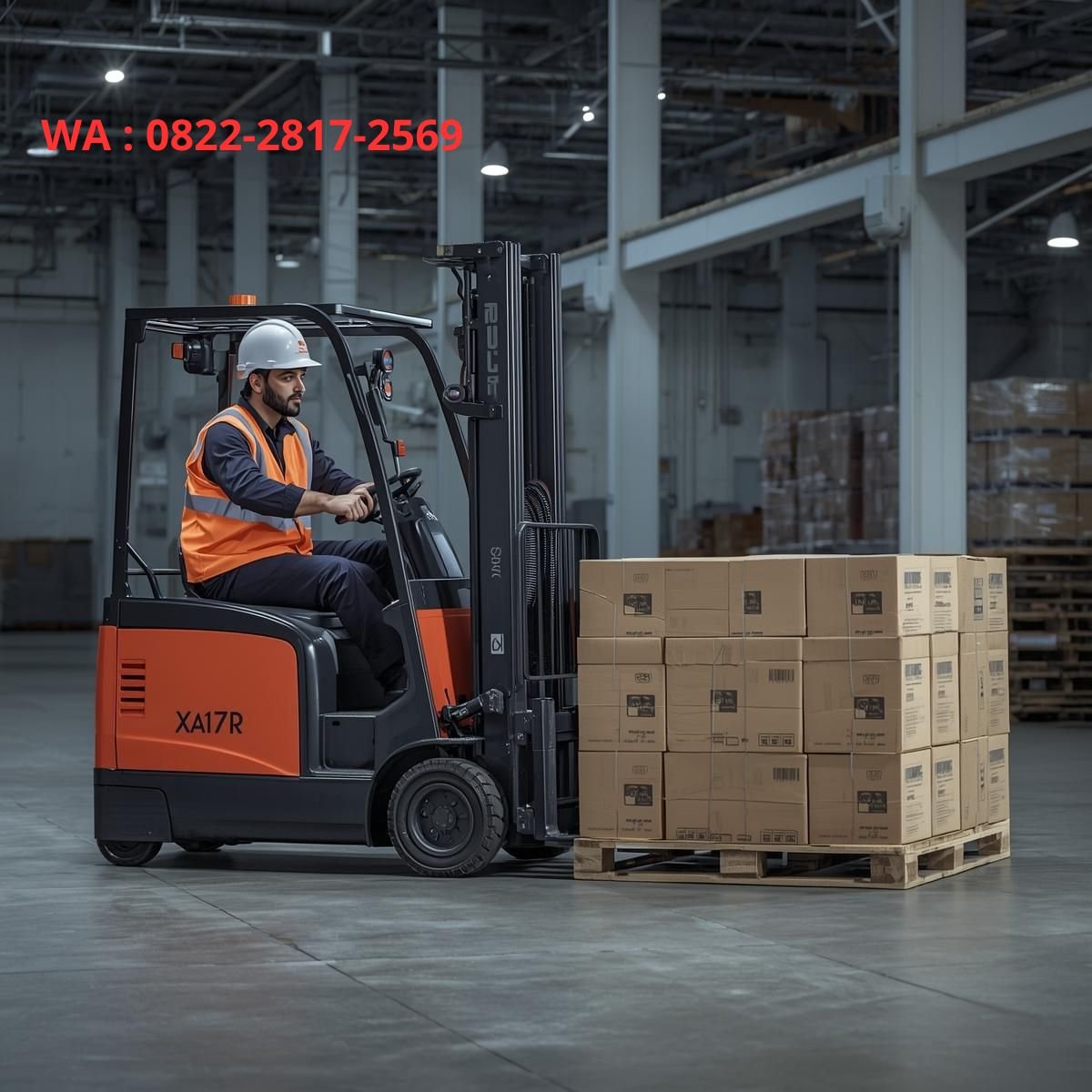 aktifitas pengguna hand forklift manual