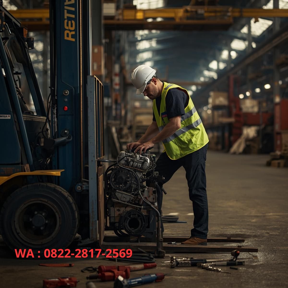 Teknisi Forklift Berpengalaman