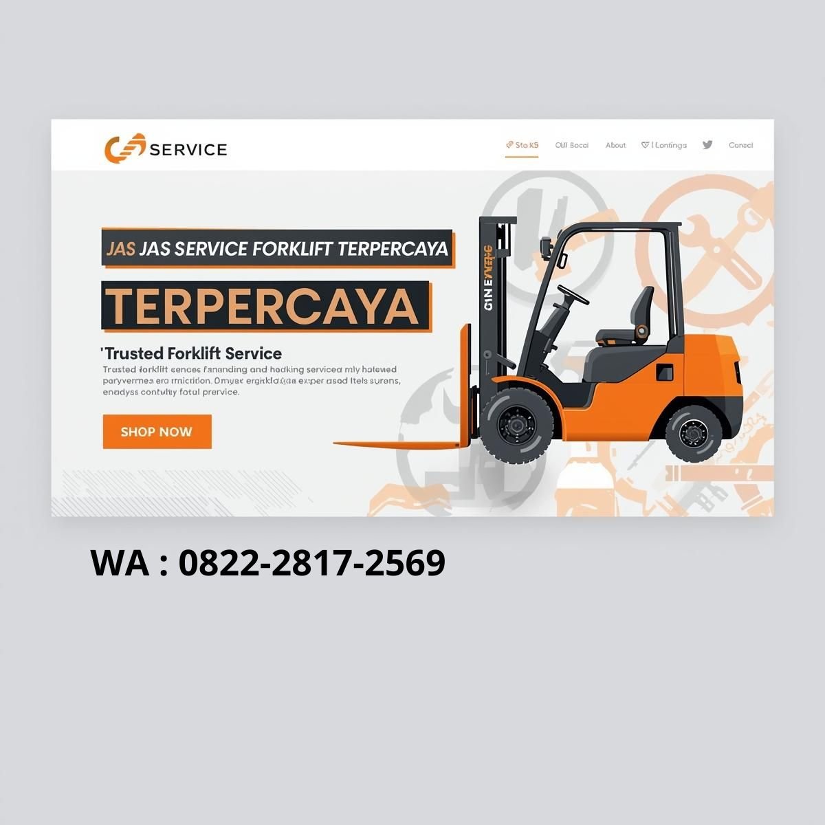 Biaya Service Forklift Profesional
