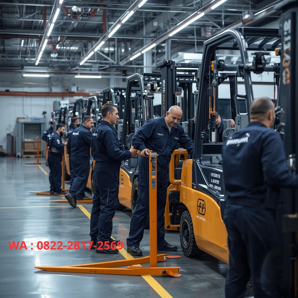 Jasa Maintenance Forklift Berkala