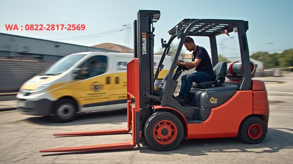 jasa service forklift murah & cepat