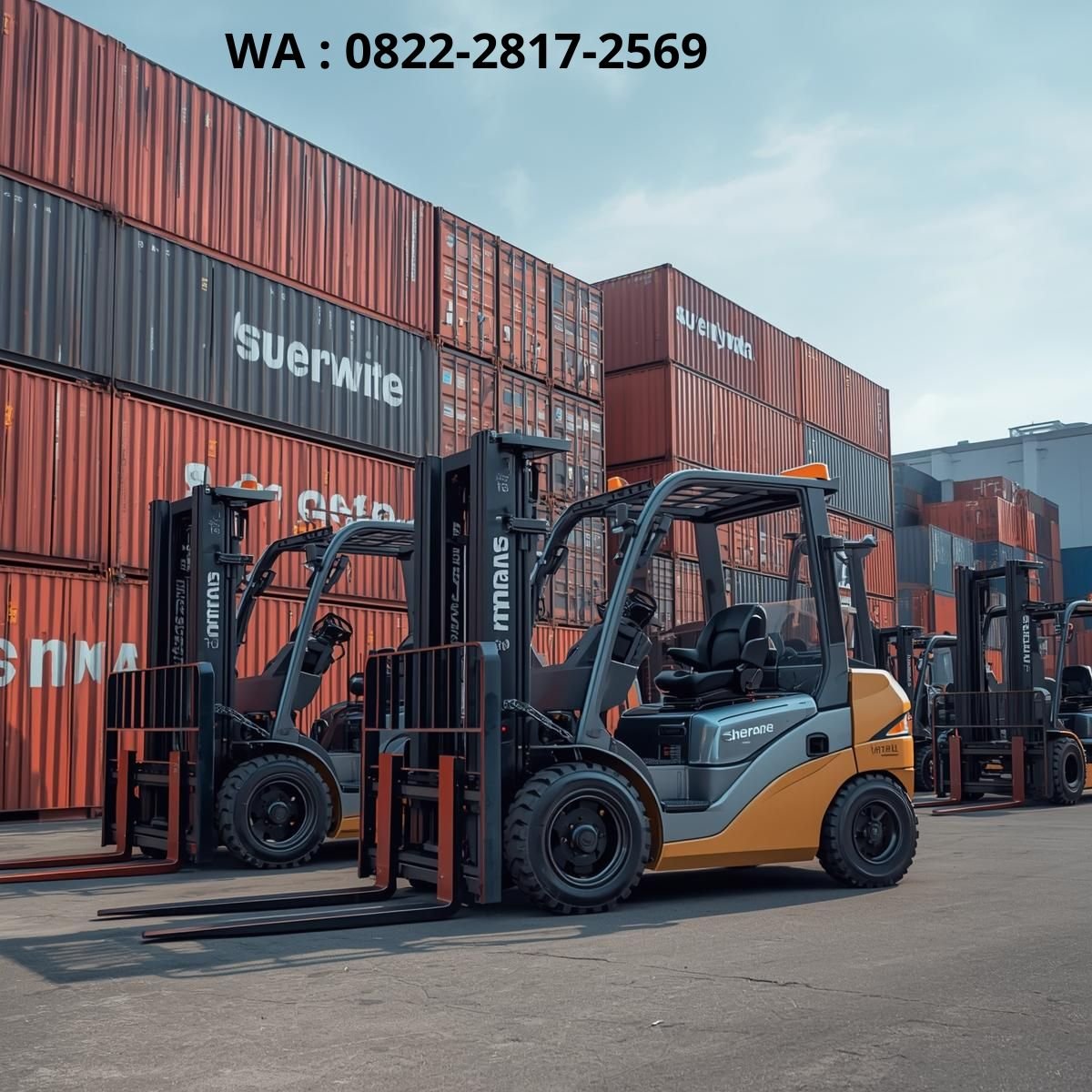beragam armada sewa forklift