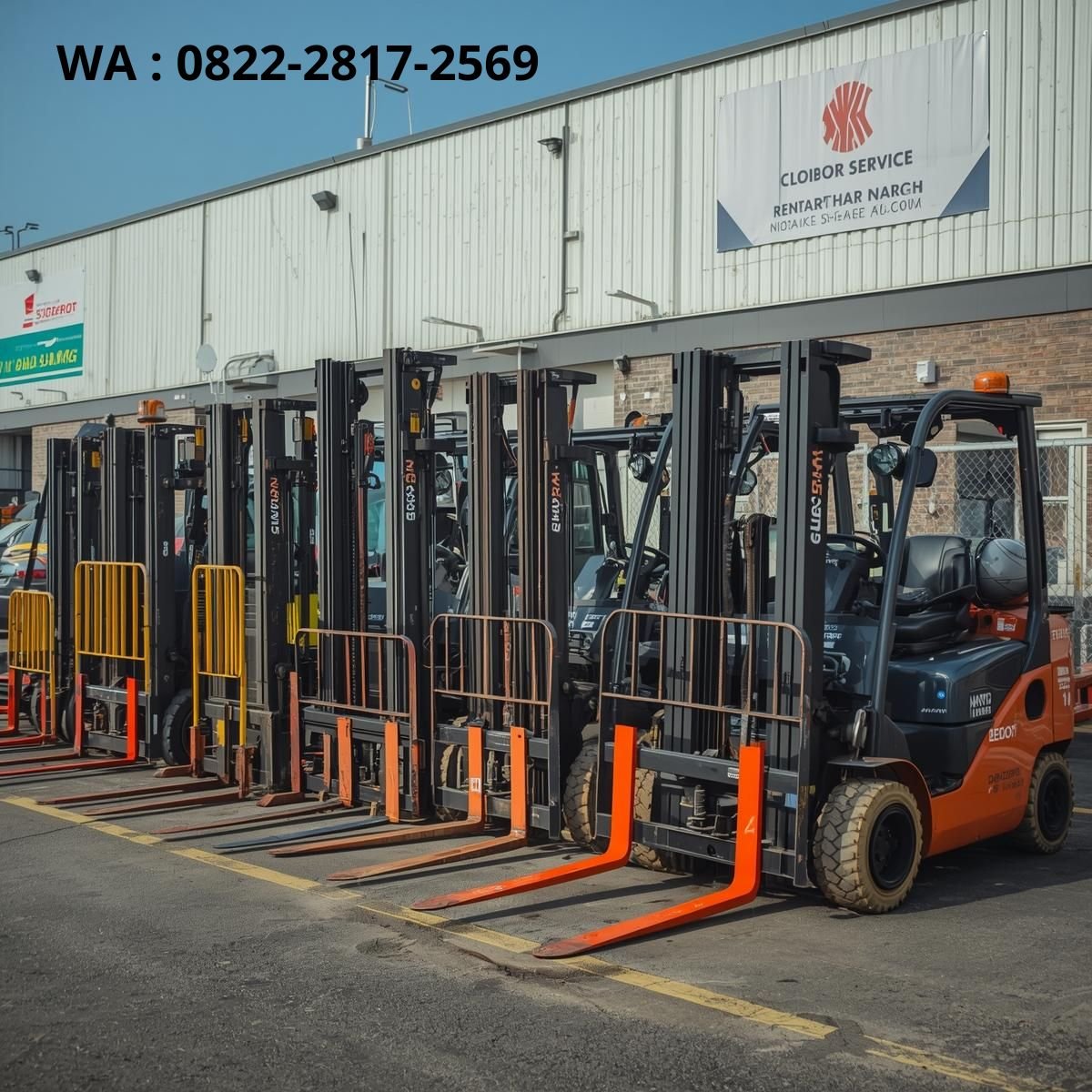 beragam forklift sewa di sidoarjo