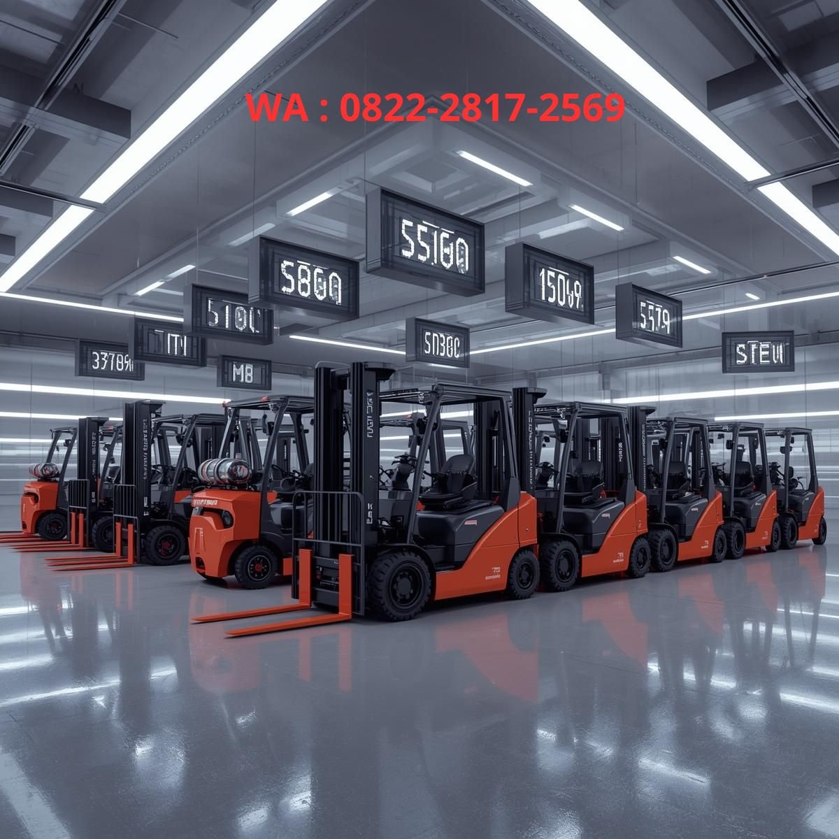 daftar harga forklift listrik 1–3 ton