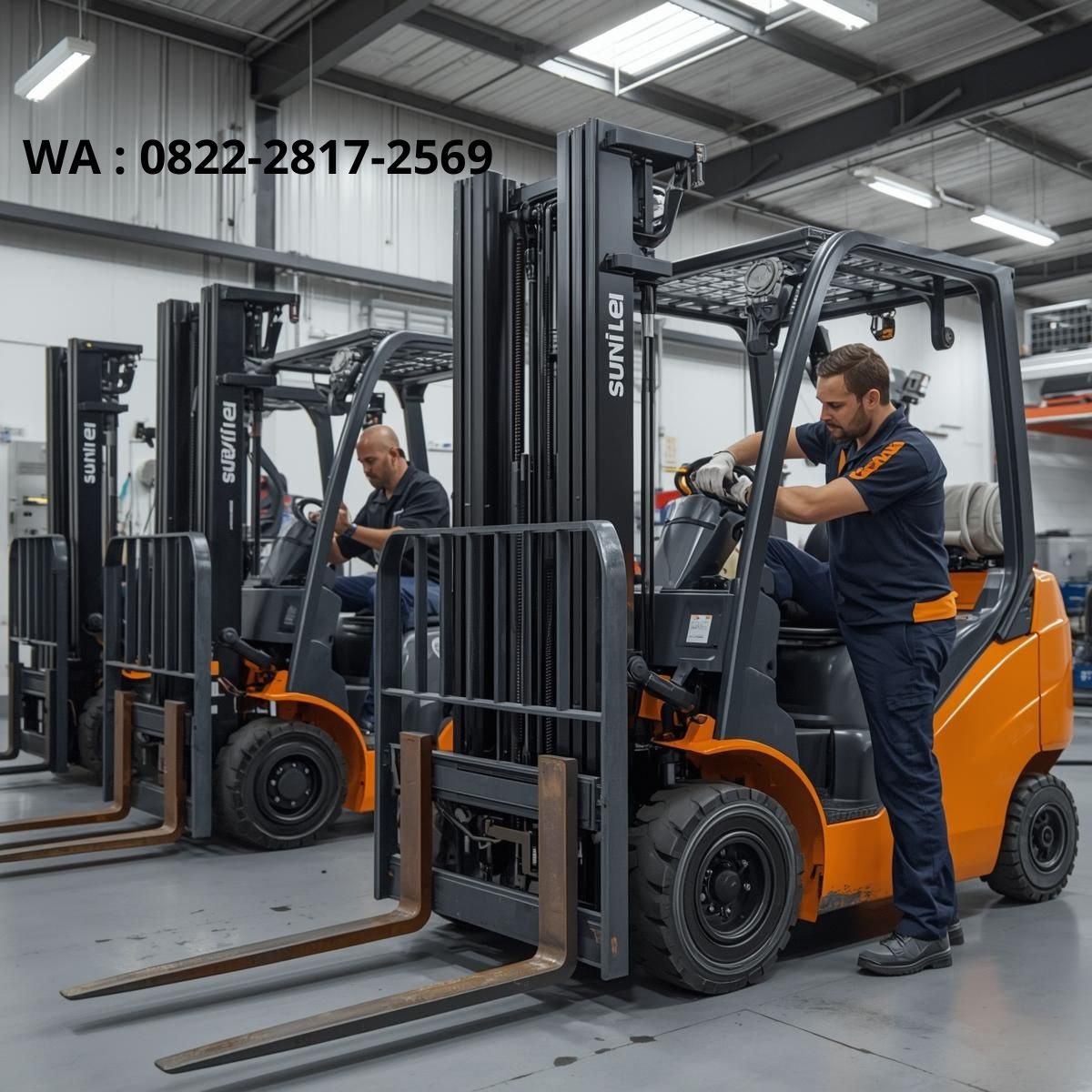 forklift diesel dan forklift elektrik