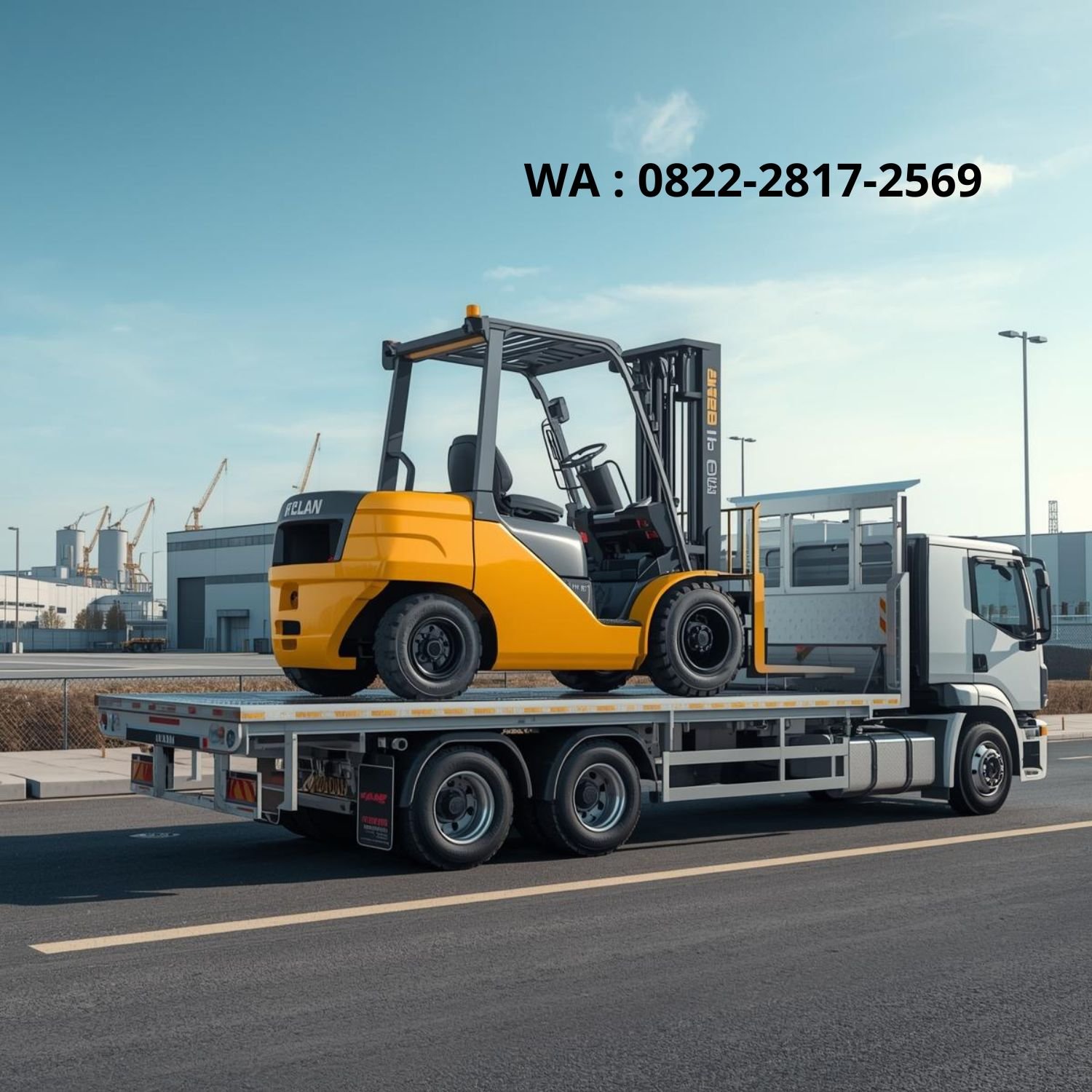 forklift heli baru siap dikirim