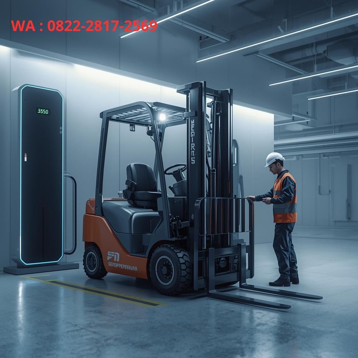 sewa forklift diesel & elektrik