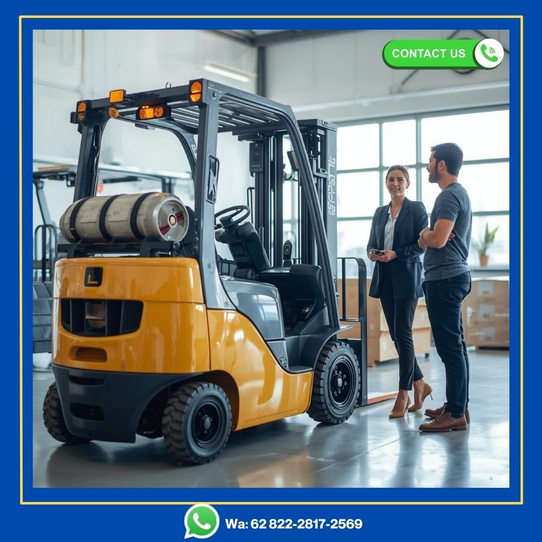 jual forklift baru dengan teknologi terbaru