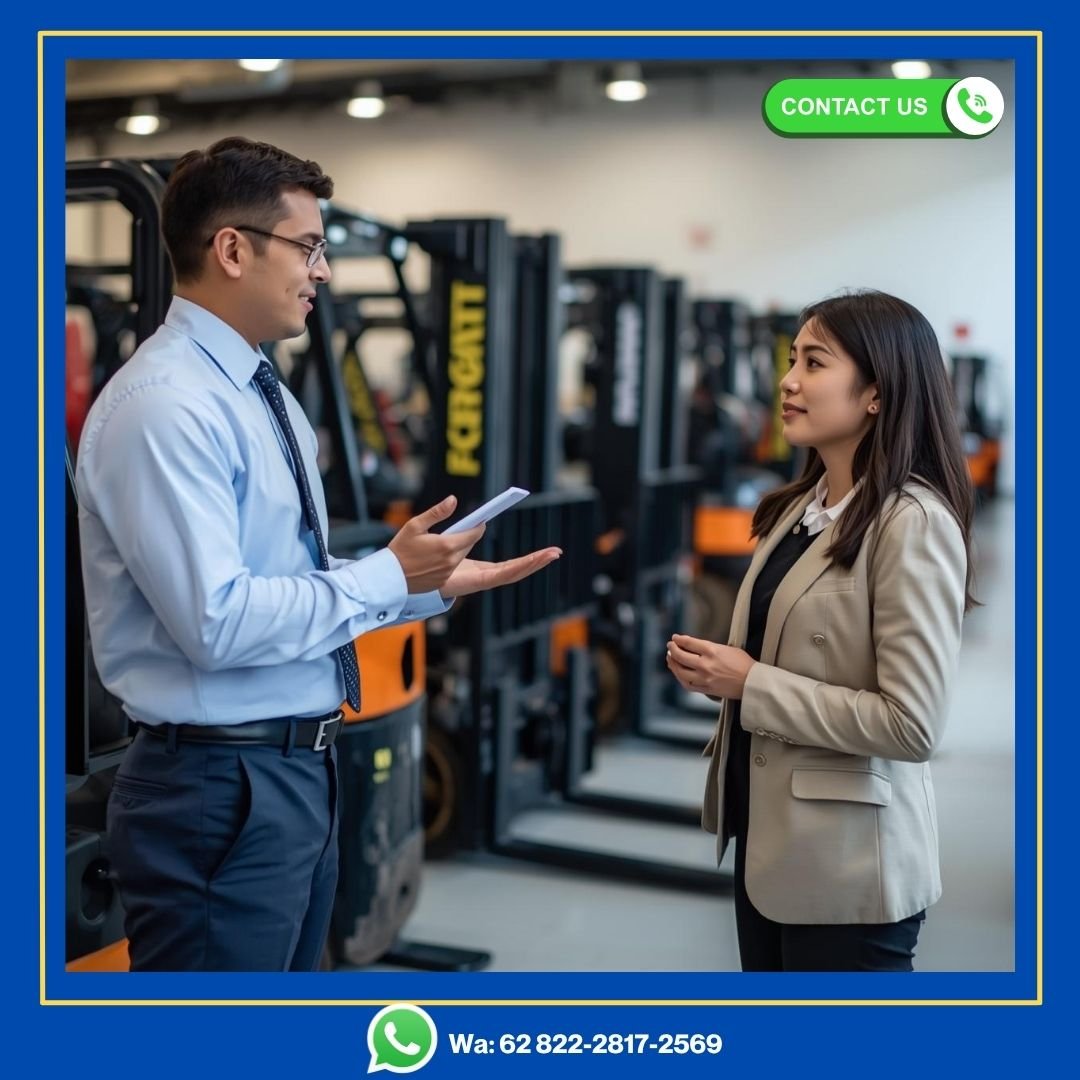 jual forklift baru untuk gudang dan logistik