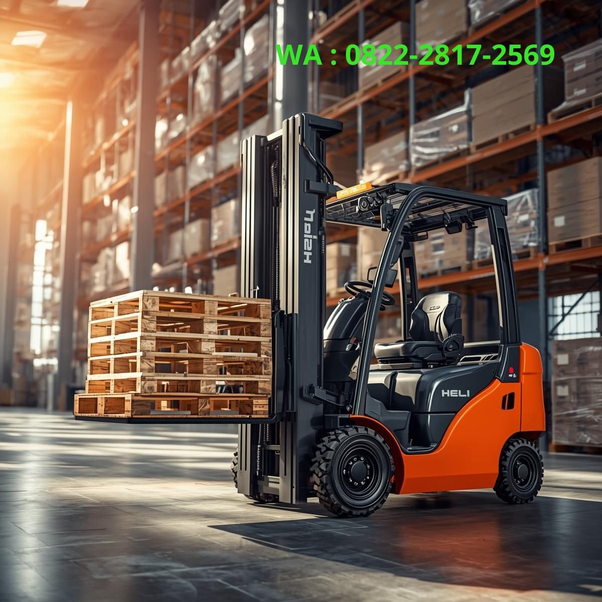 service dan perawatan forklift Heli