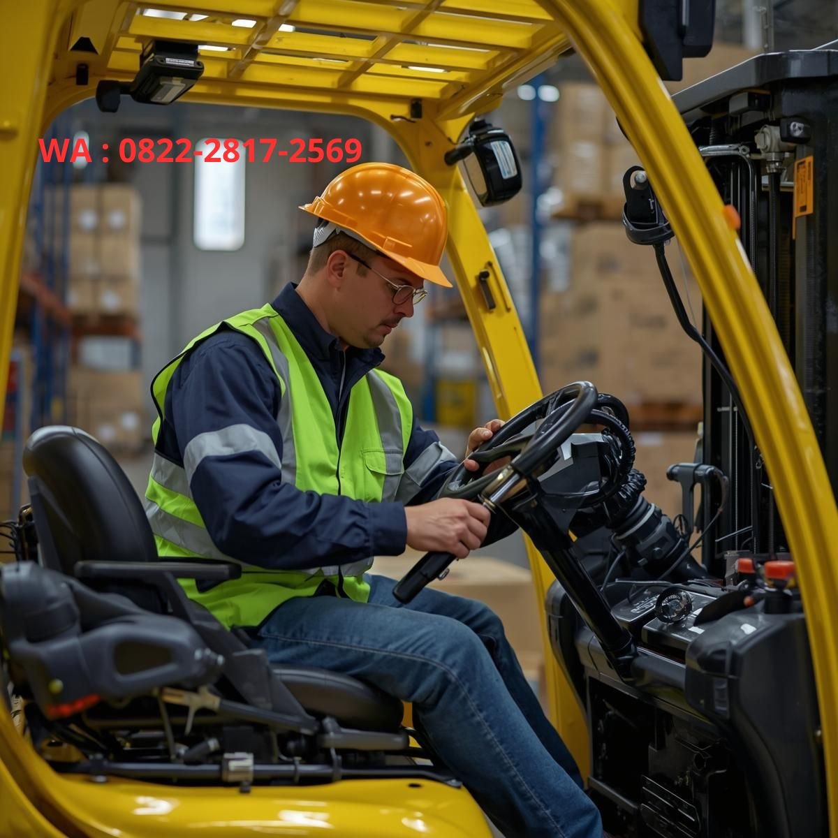 pemeriksaan forklift rutin