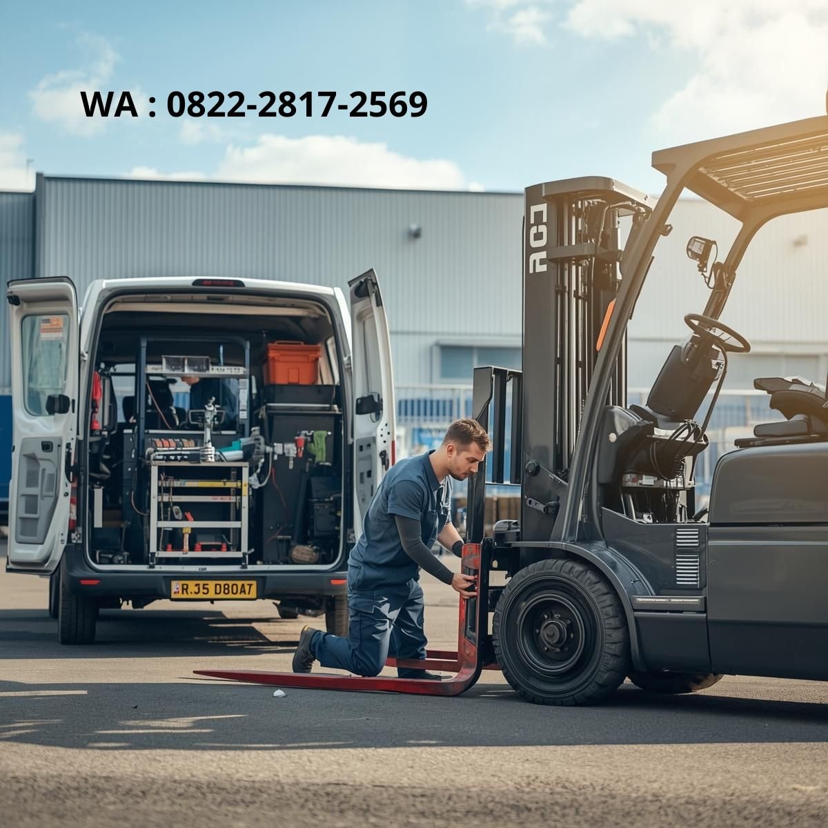 perawatan forklift berkala