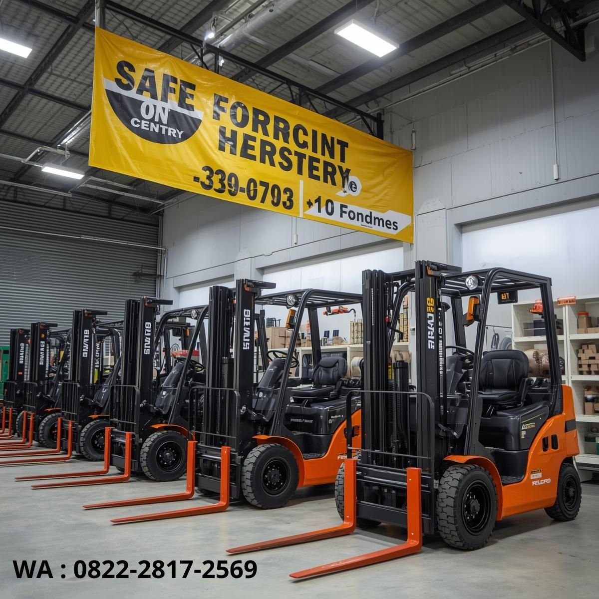 sewa forklift harian di sidoarjo