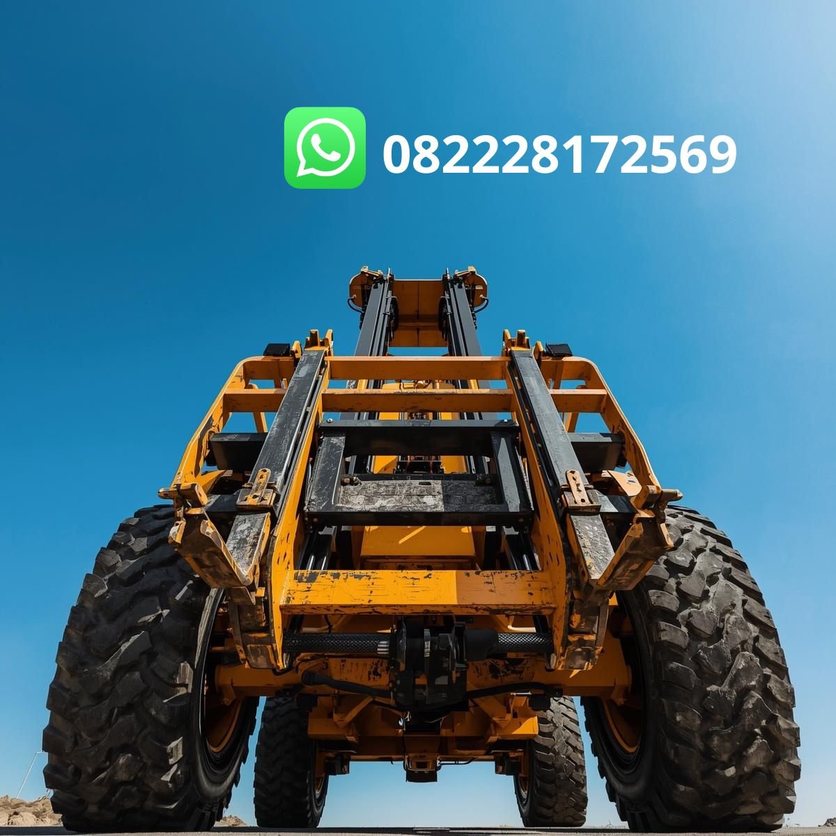 jual forklift besar harga murah