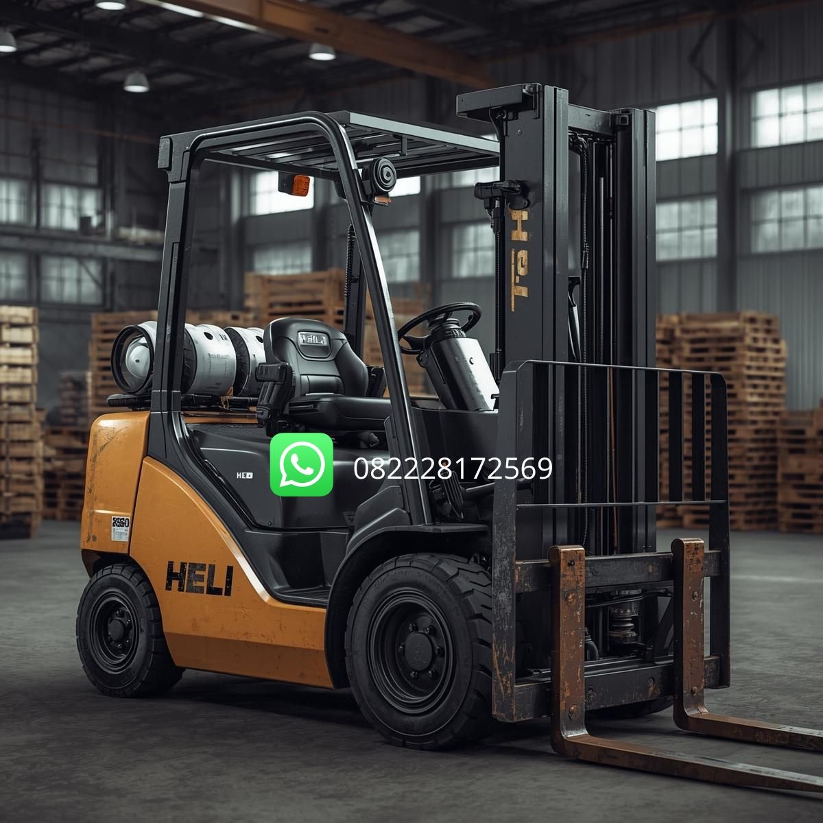 harga Heli forklift baru dan bekas