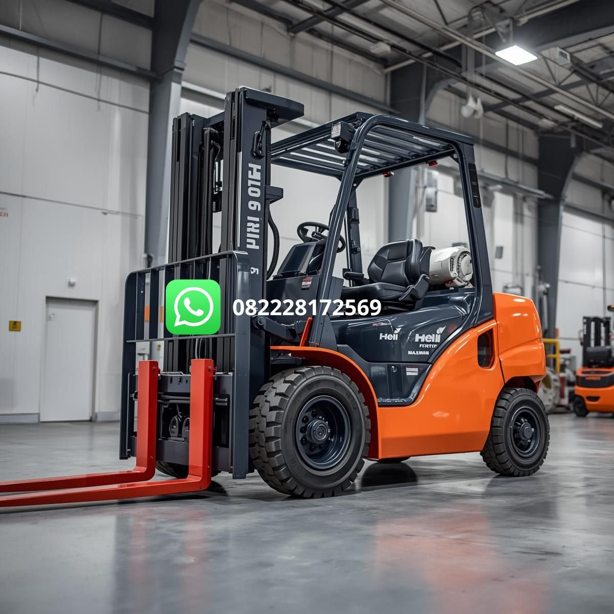 sewa forklift Heli 5 ton harian