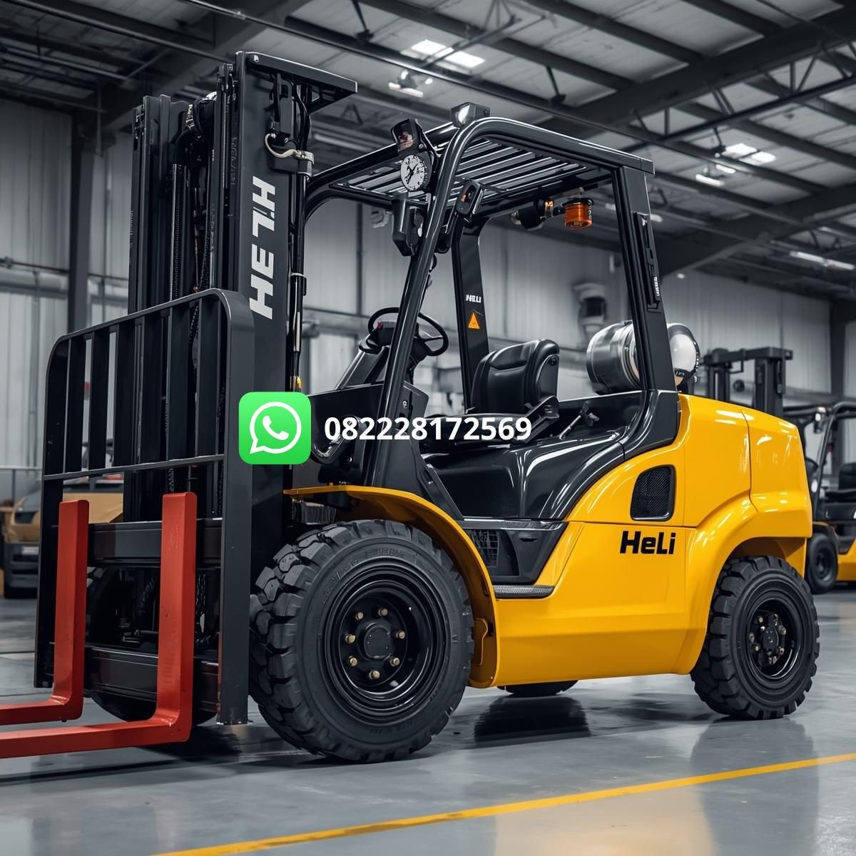 jual forklift Heli 5 ton baru