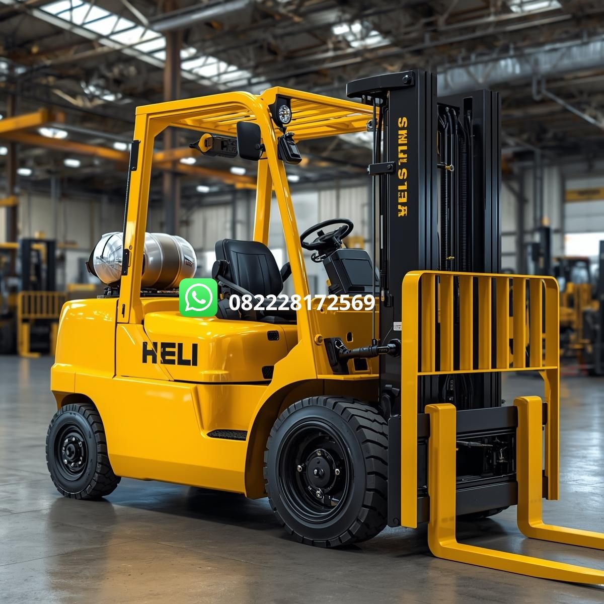 Heli forklift diesel