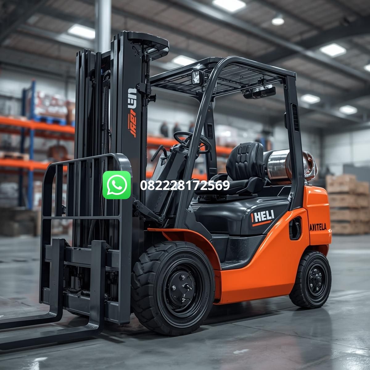 Heli forklift listrik