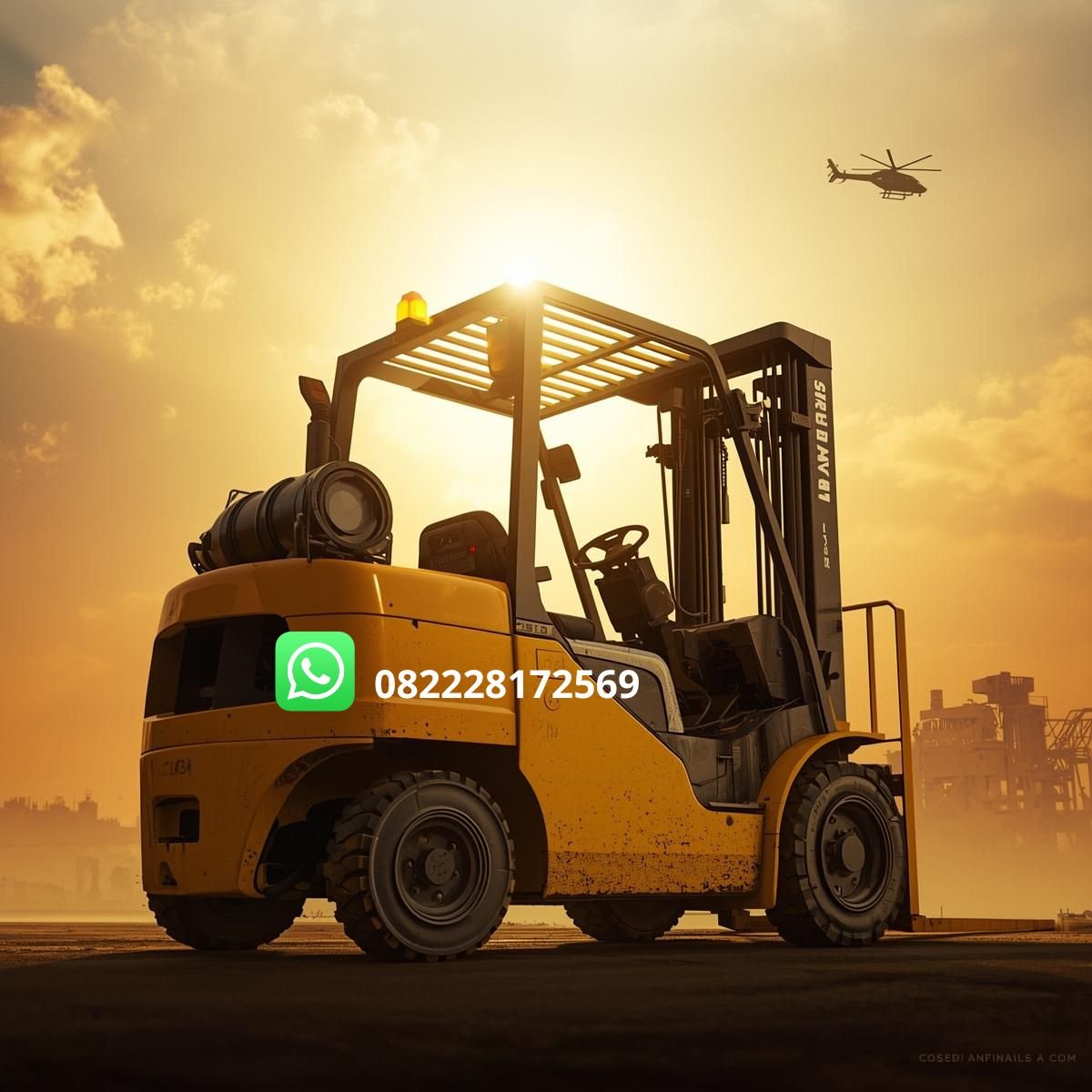 battery forklift Heli lithium untuk gudang