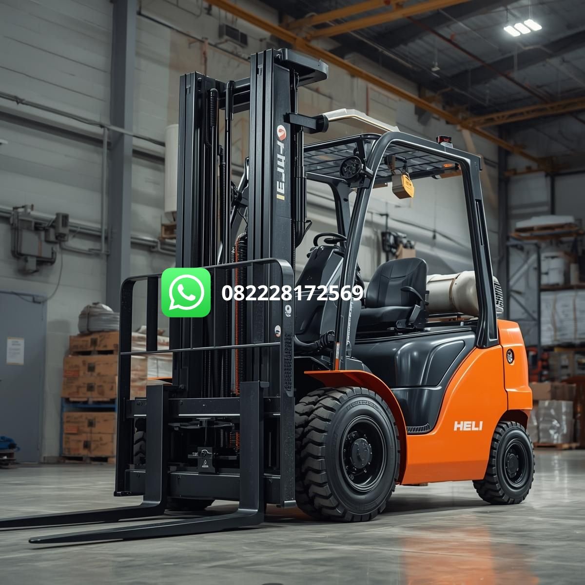 jual battery forklift Heli second berkualitas