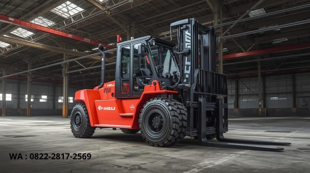 heli forklift 10 ton