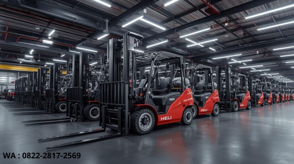 Heli forklift dealer