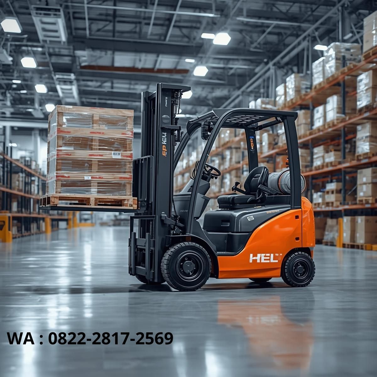 Forklift listrik Heli