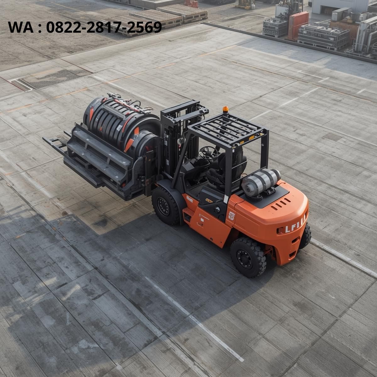spesifikasi heli forklift 10 ton