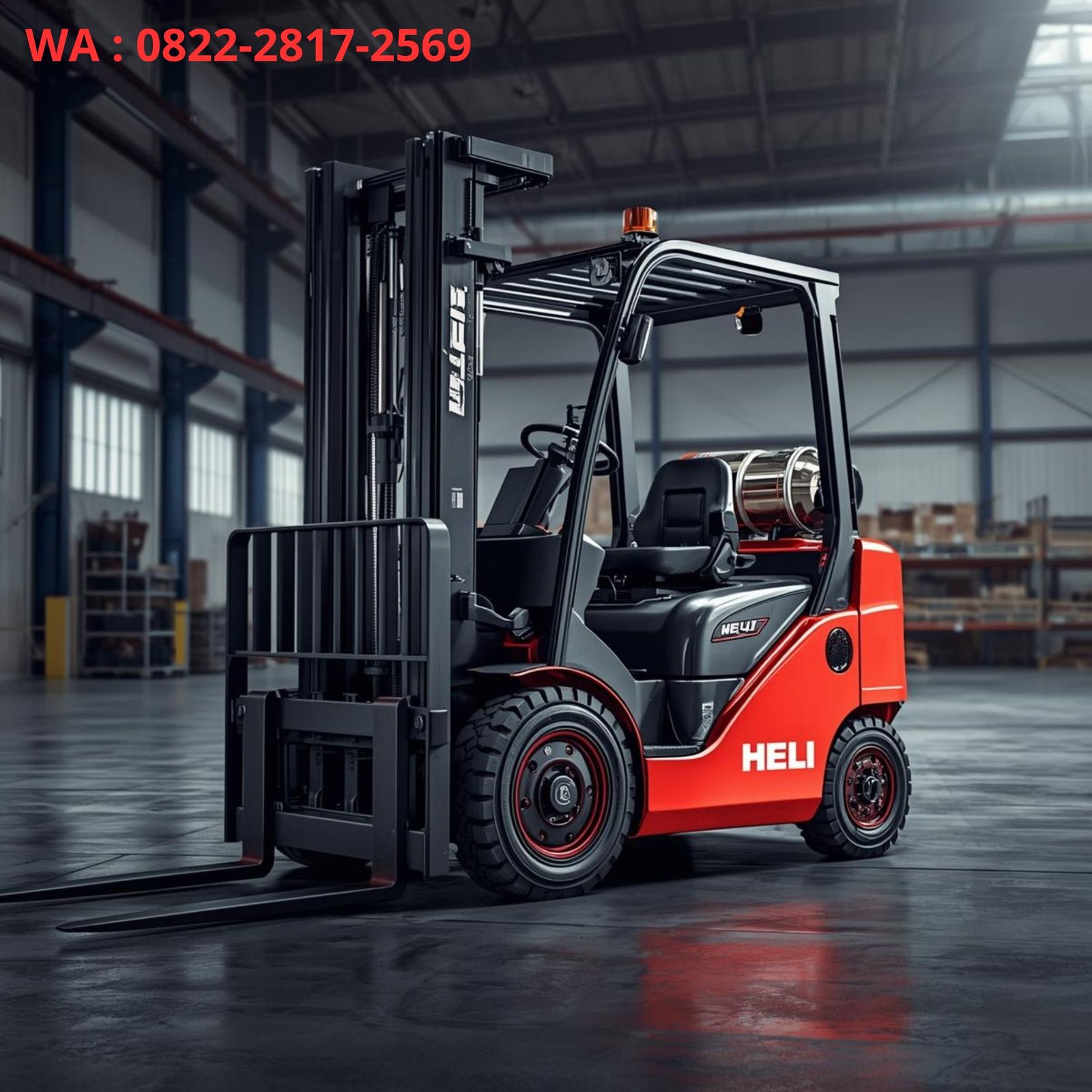k series forklift heli