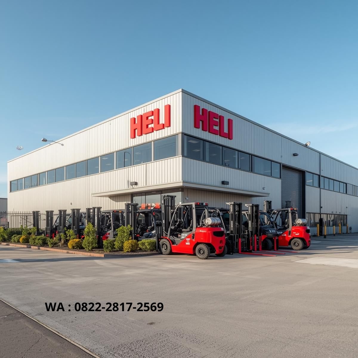 Service dan sparepart forklift HELI