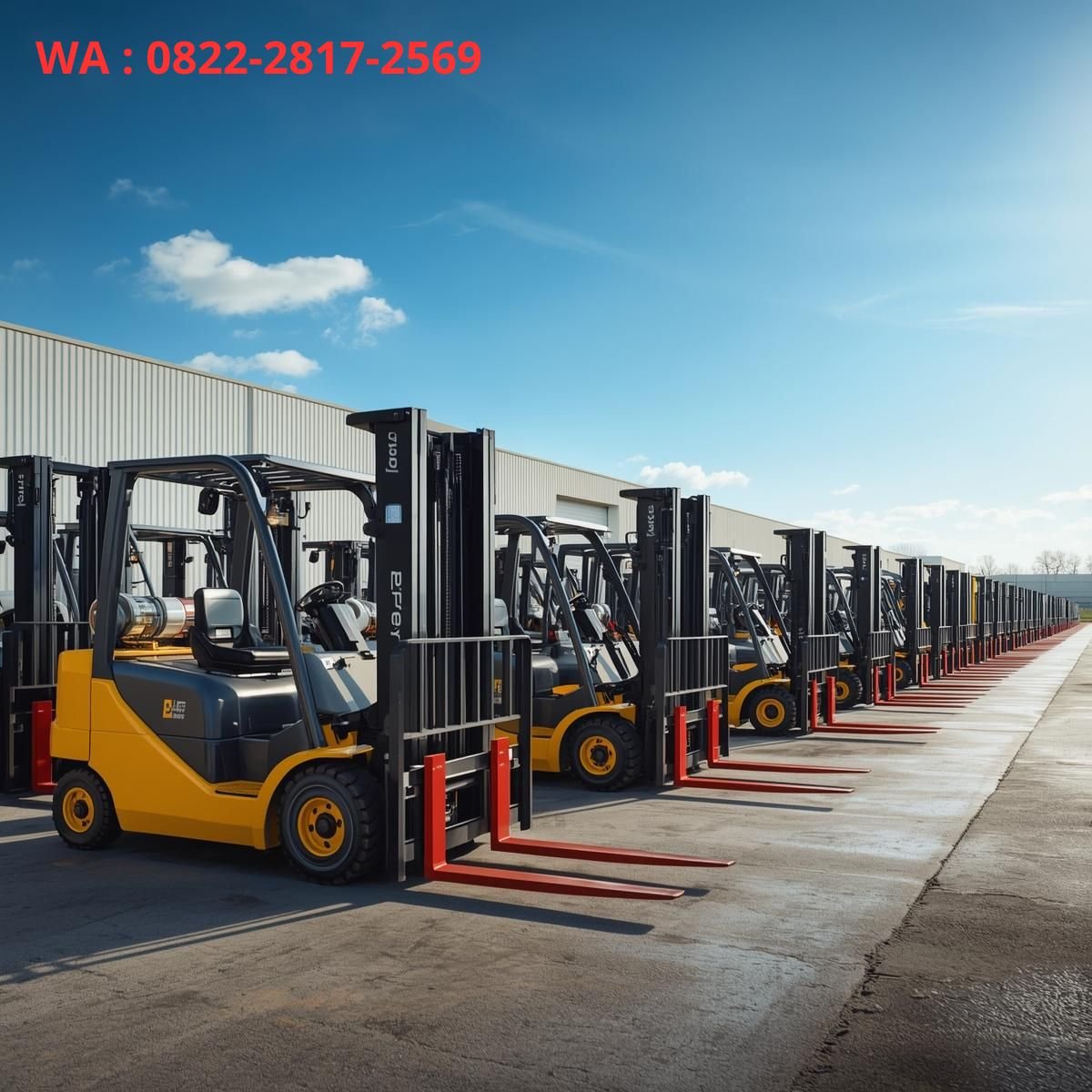 rental forklift jakarta siap pakai