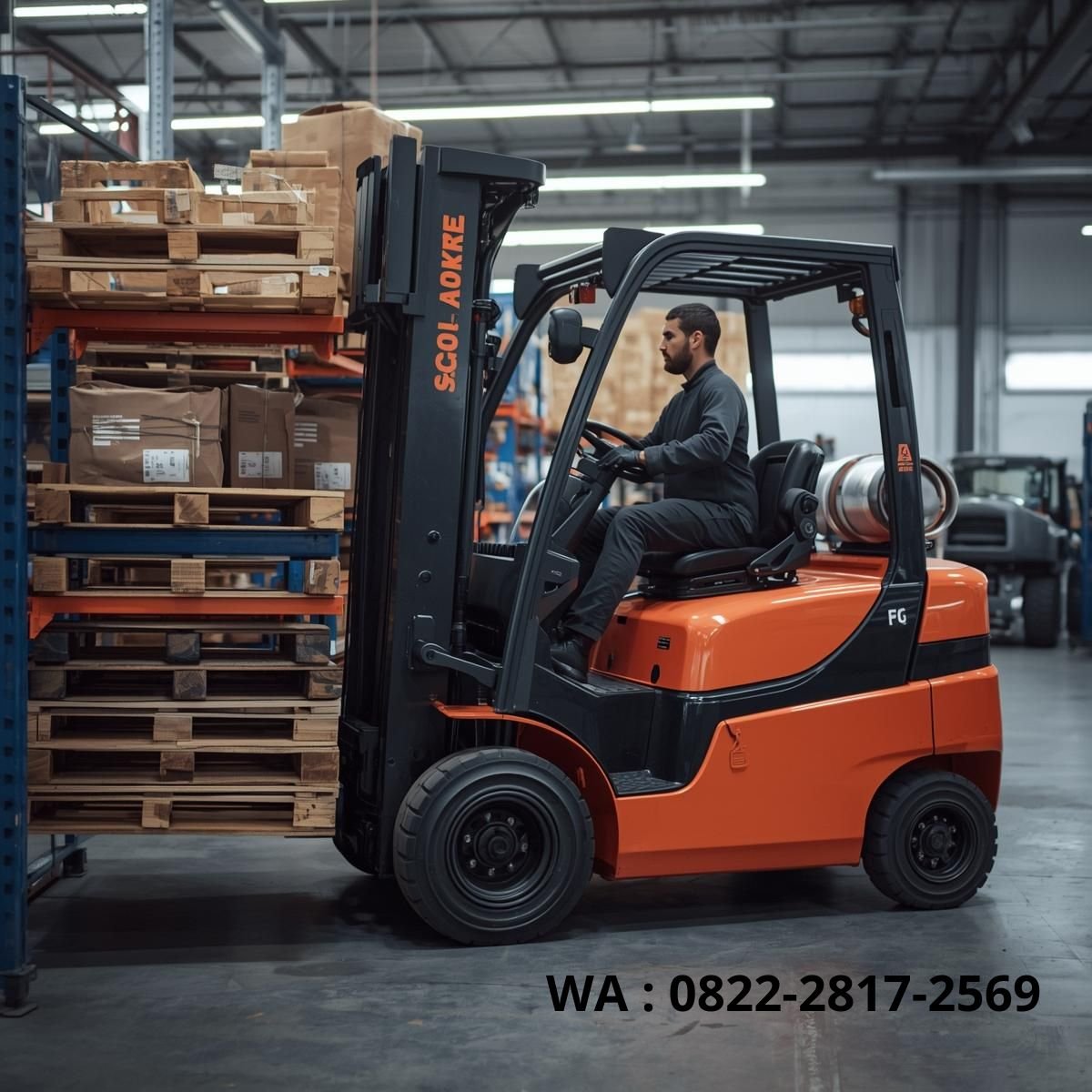 sewa forklift 3 5 ton cikarang