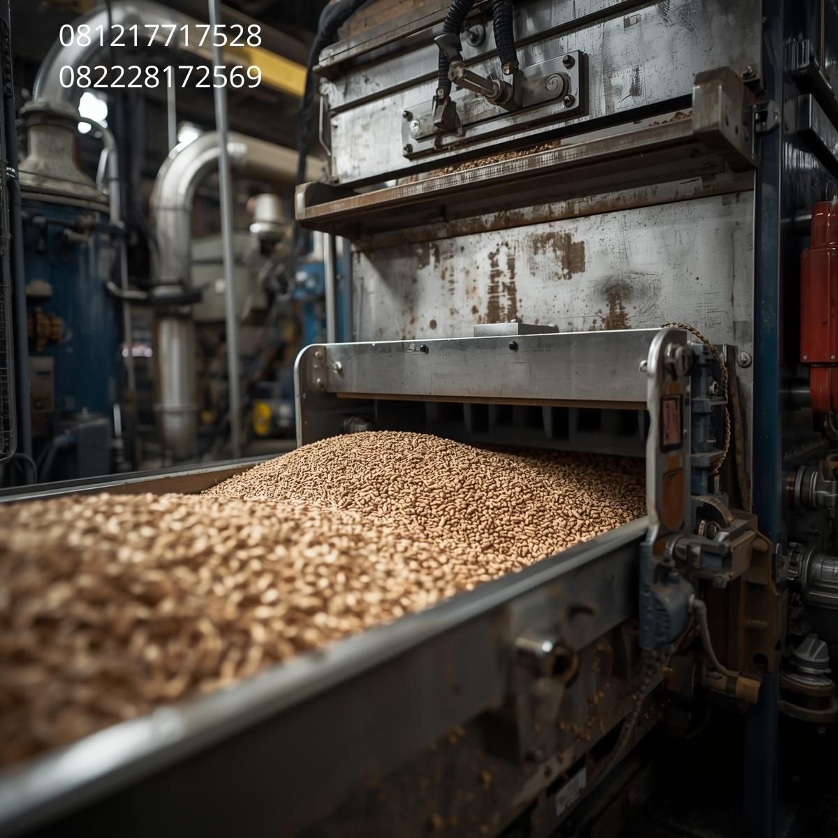Mesin Wood Pellet Industri