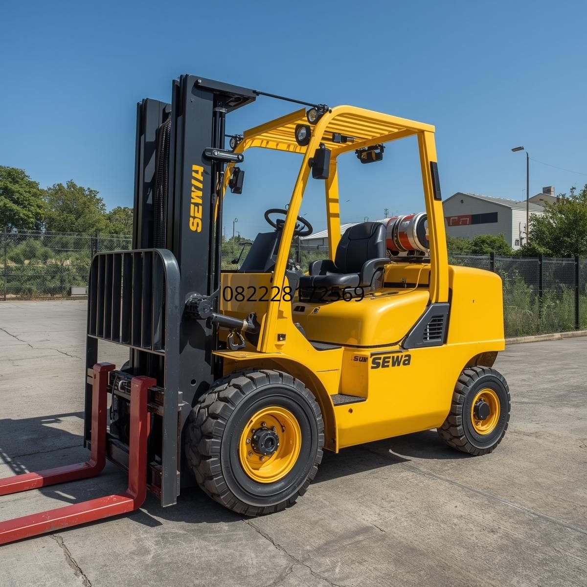 Sewa forklift Balikpapan murah