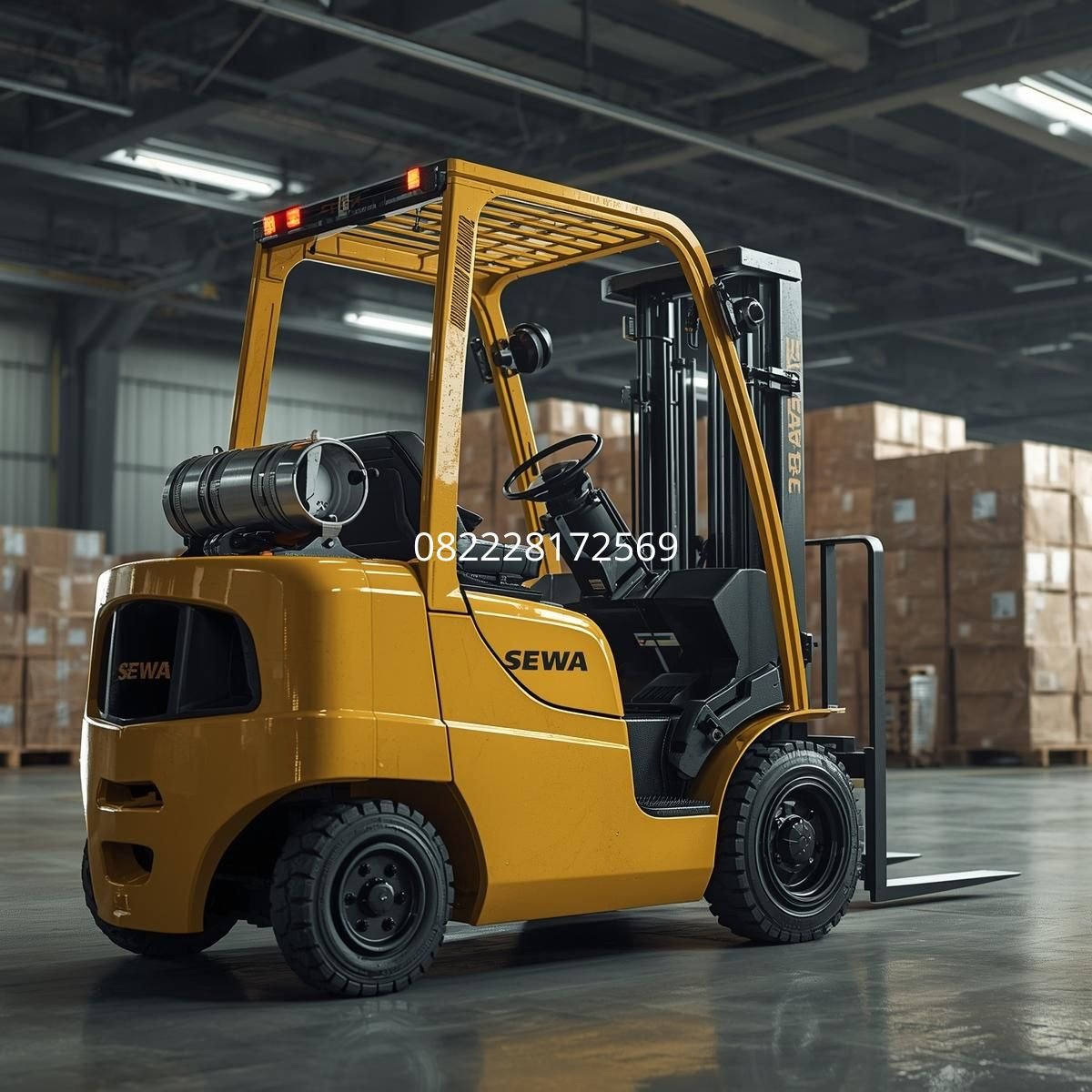 Harga sewa forklift Balikpapan