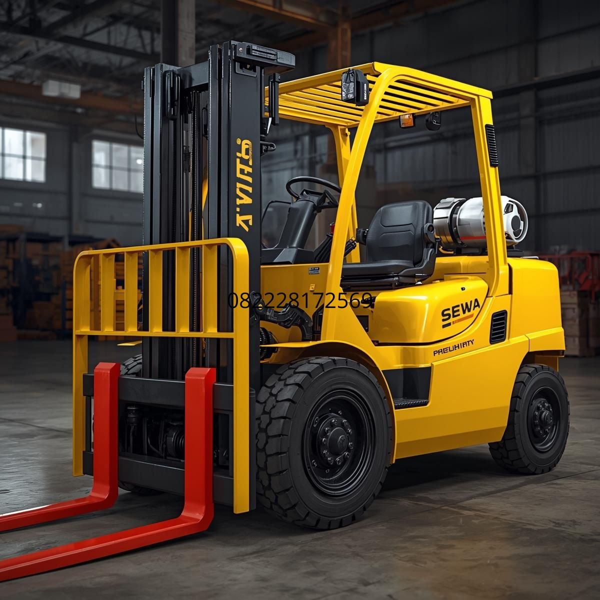 Sewa forklift diesel Balikpapan