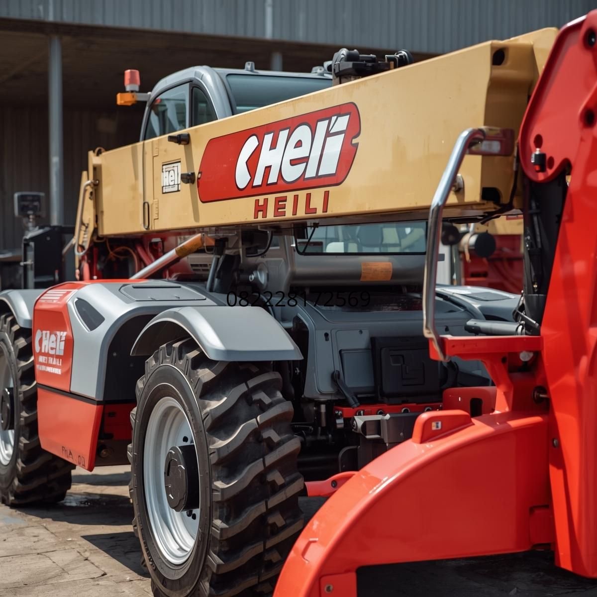 heli forklift diesel medan