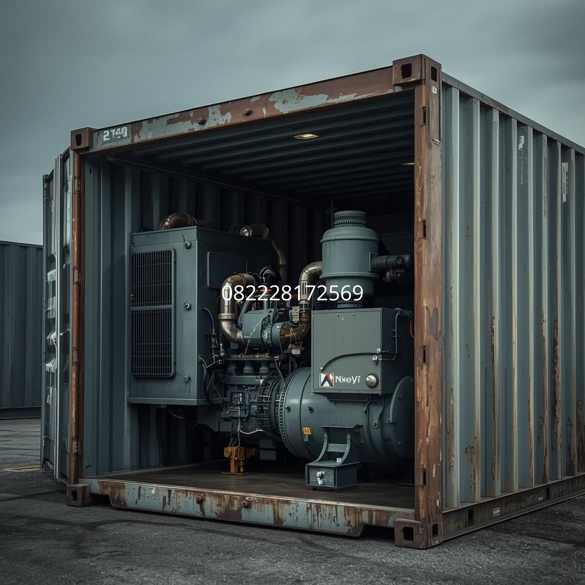 genset kontainer silent
