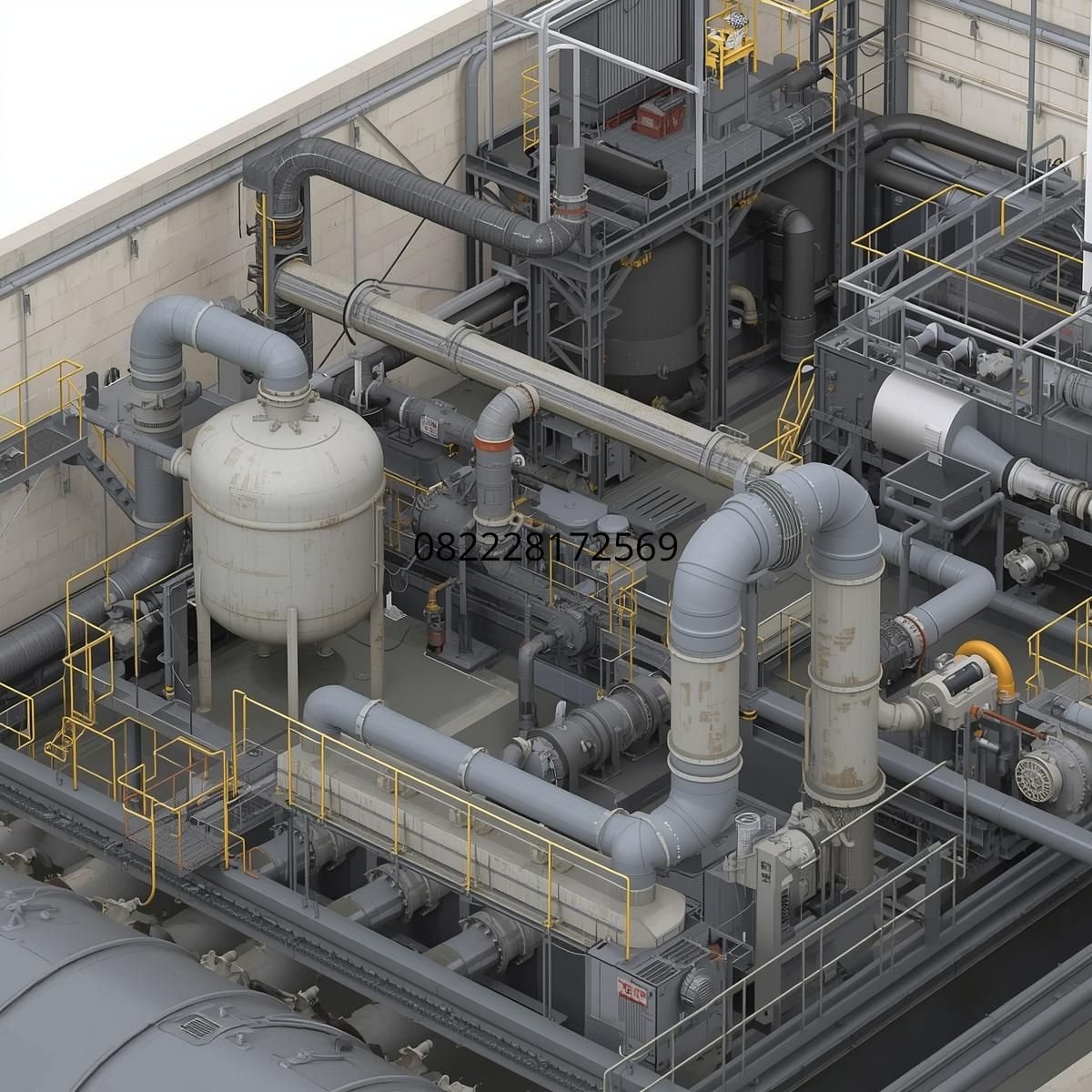 mesin pengolahan limbah air domestik