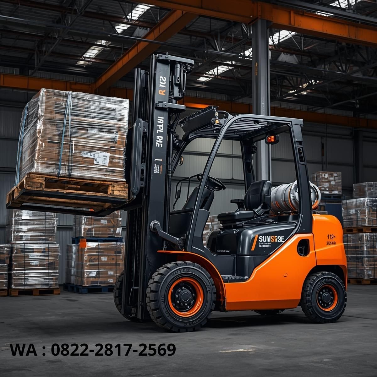 sewa forklift kapasitas 5 ton bandung