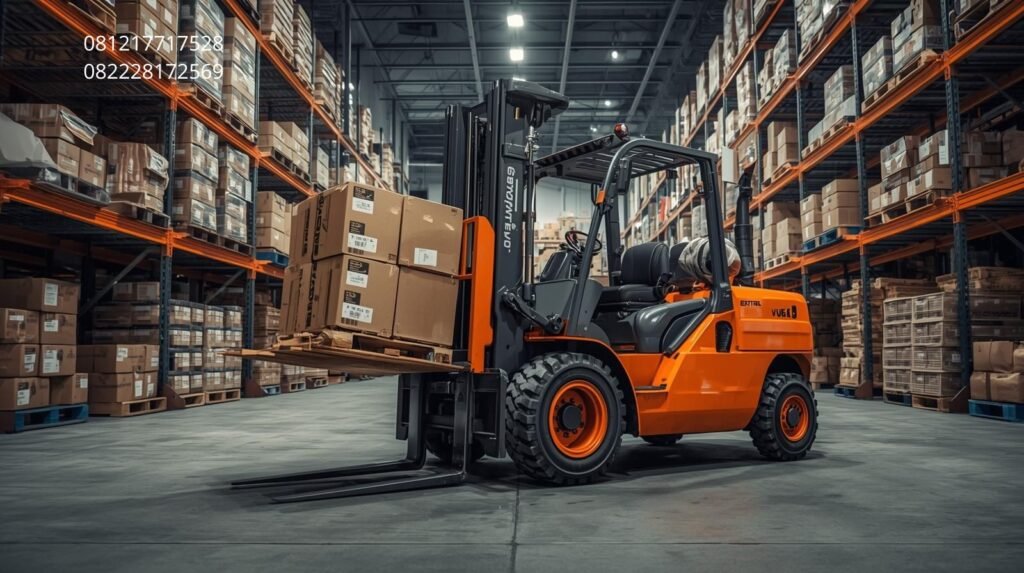 Heli forklift Samarinda