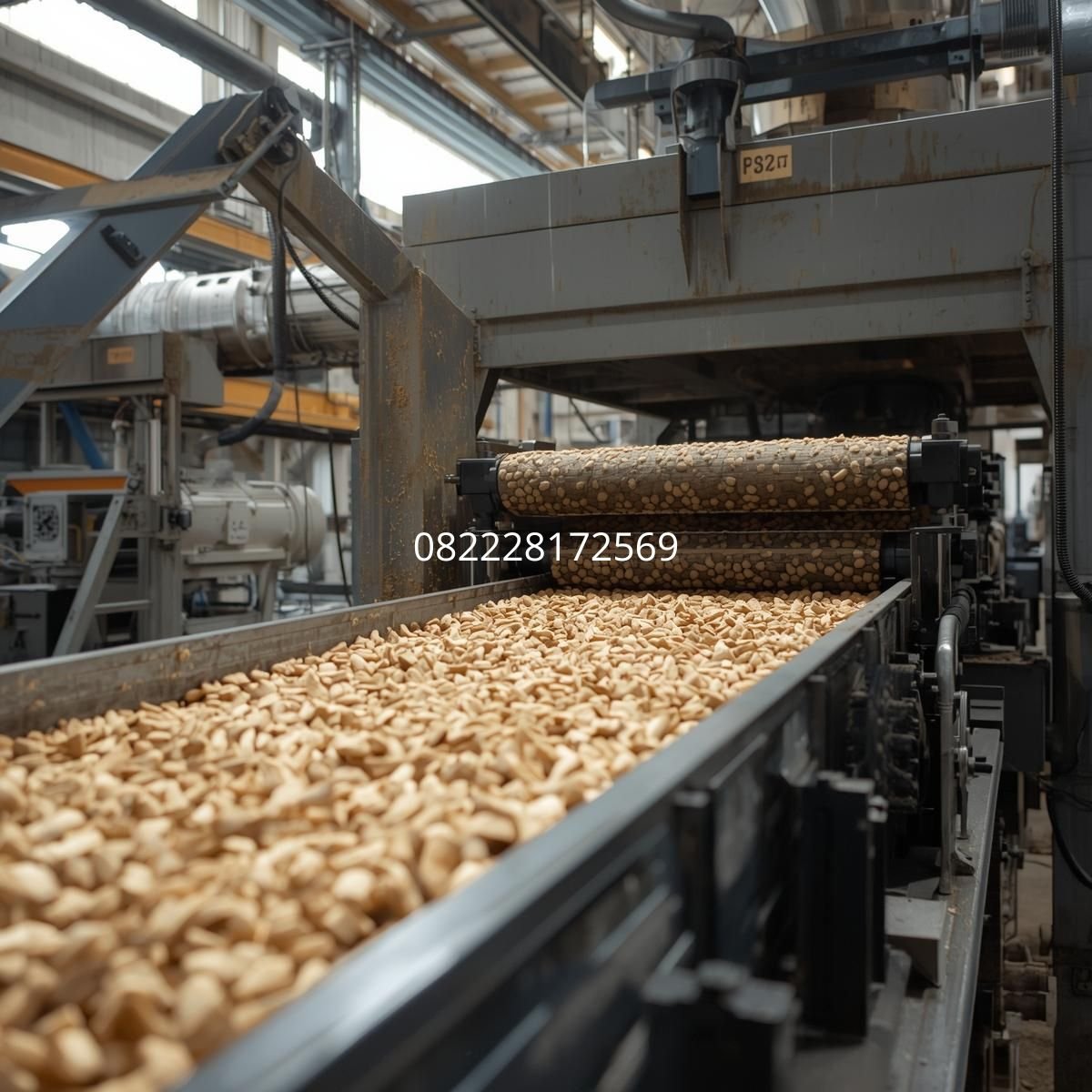 harga mesin wood pellet industri