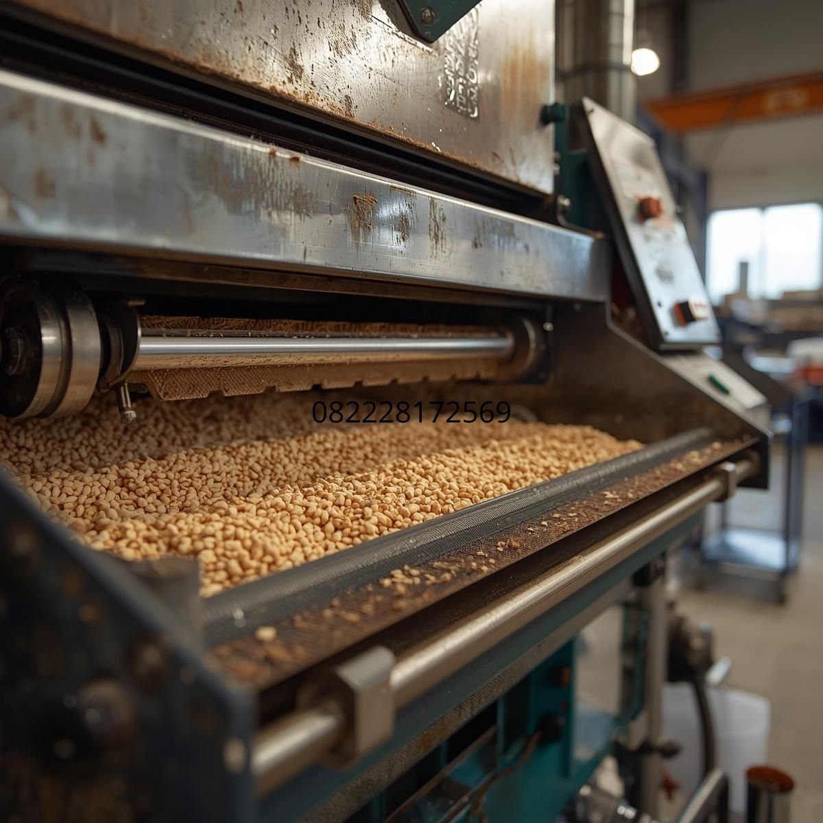 mesin wood pellet untuk skala industri