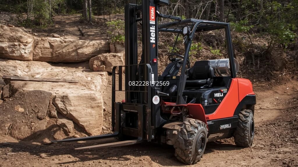 heli forklift makassar